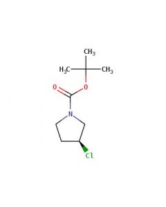 Astatech (S)-TERT-BUTYL 3-CHLOROPYRROLIDINE-1-CARBOXYLATE; 0.25G; Purity 98%; MDL-MFCD18837083